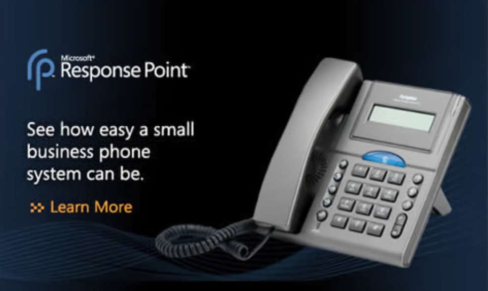 Microsoft Response Point Phone Ad (2009)